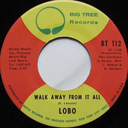 Lobo - Me And You And A Dog Named Boo