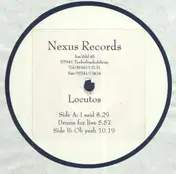 Locutos - I Said / Drums For Live