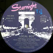 12inch Vinyl Single - Local Boy - Thriller Medley With Owner Of A Lonely Heart