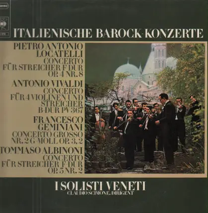 Locatelli / Vivaldi / Geminiani / Albinoni - Itqalienische Bariock-Konzerte