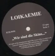 LP - Loikaemie - Wir Sind Die Skins .. - Poster, Booklet