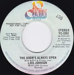 Lois johnson - The Door's Always Open