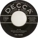 7inch Vinyl Single - Lois Peters - Ask (Believing That You Will Receive)