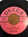 7inch Vinyl Single - Lois Peters - Ask (Believing That You Will Receive)