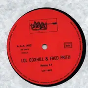 LP - Lol Coxhill & Fred Frith - French Gigs