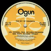 LP - Lol Coxhill - The Joy Of Paranoia