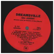 LP - Lola Albright - Dreamsville - Reissue
