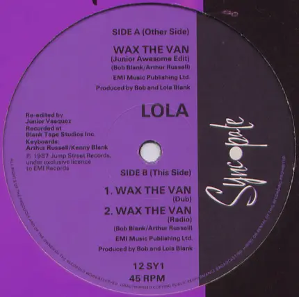 Lola - Wax The Van