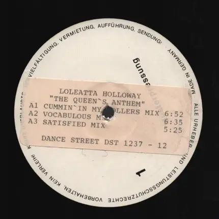 Loleatta Holloway - The Queen's Anthem
