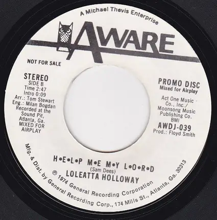 Loleatta Holloway - Help Me My Lord