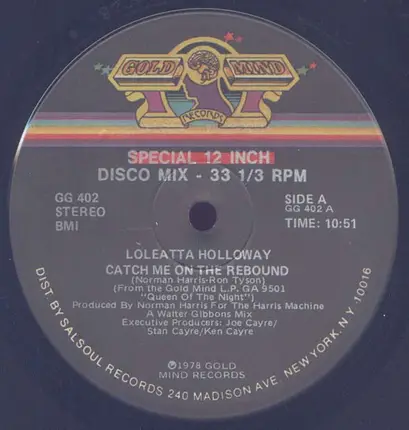 Loleatta Holloway vs. Masters At Work - Catch Me On The Rebound