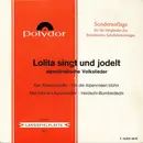 7inch Vinyl Single - Lolita - Lolita Singt Und Jodelt Alpenländische Volkslieder - EP, Mono