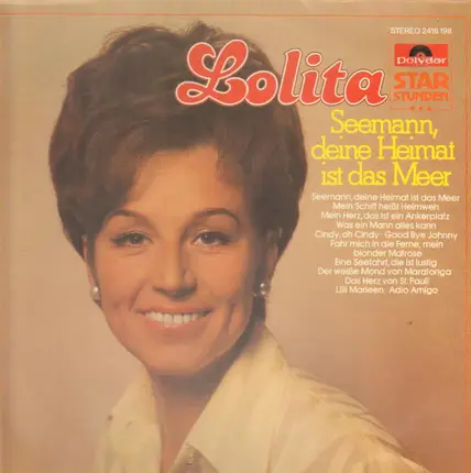 Lolita - Seemann deine Heimat ist das Meer
