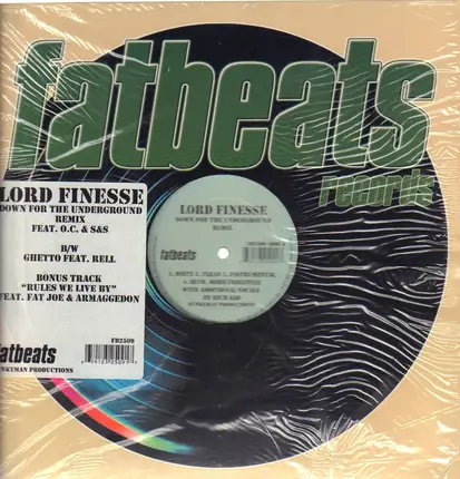 Lord Finesse - Down For The Underground (Remix)