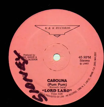 Lord Laro - Carolina (Pum Pum) / Belize
