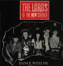 12inch Vinyl Single - Lords Of The New Church - Dance With Me (1987 Version) - clear vinyl