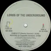 Lords of the Underground - Check It