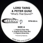12'' - Lord Tariq & Peter Gunz - What's That Sound?