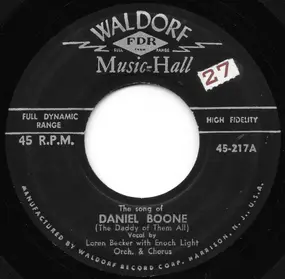 Enoch Light - The Song Of Daniel Boone (The Daddy Of Them All)