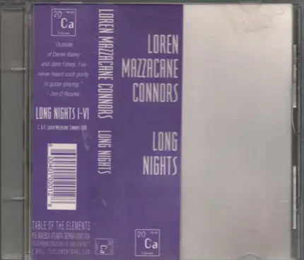 Loren Mazzacane Connors - Long Nights