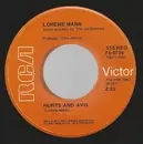 7inch Vinyl Single - Lorene Mann - Hurts And Avis