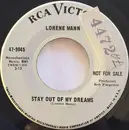 7inch Vinyl Single - Lorene Mann - Stay Out Of My Dreams
