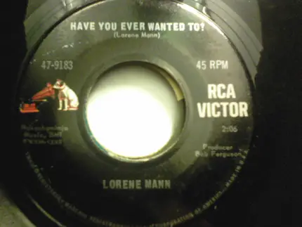 Lorene Mann - It Tears Me Up / Have You Ever Wanted To?