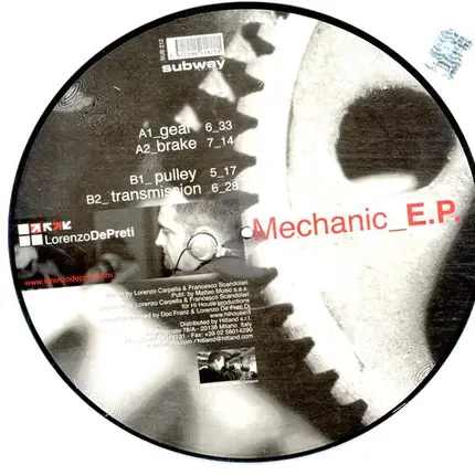 Lorenzo De Preti - Mechanic E.P.