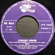 2x7inch Vinyl Single - Lorenzo Perosi - Coro Della Cappella Dell'Immacolata Di Bergamo conducted by Don Egidio Corbetta - Missa Pontificalis Prima - Gatefold