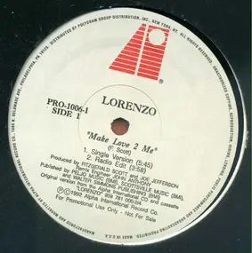 Lorenzo - Make Love 2 Me