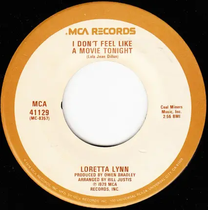 Loretta Lynn - I've Got A Picture Of Us On My Mind