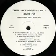 LP - Loretta Lynn - Loretta Lynn's Greatest Hits Vol. II