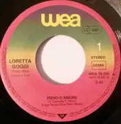 7'' - Loretta Goggi - Pieno D'Amore