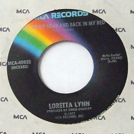 Loretta Lynn - Out of My Head and Back in My Bed