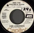 7inch Vinyl Single - Lori Lieberman - And The Feeling's Good