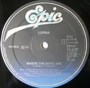 12inch Vinyl Single - Lorna Luft - Where The Boys Are