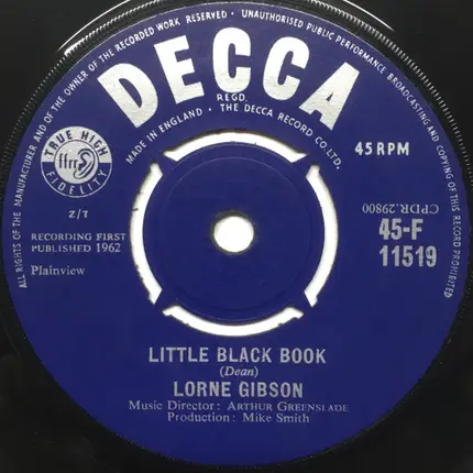 Lorne Gibson - Little Black Book
