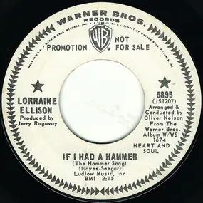 Lorraine Ellison - If I Had A Hammer / Heart And Soul