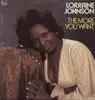 LP - Lorraine Johnson - The more you want