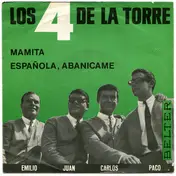 Los 4 De La Torre - Mamita / Española, Abanicame