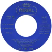 7inch Vinyl Single - Los 5 Del Este - Cantan El Nuevo Ritmo 'El Quando' - EP
