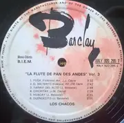 LP - Los Chacos - La Flute De Pan Des Andes