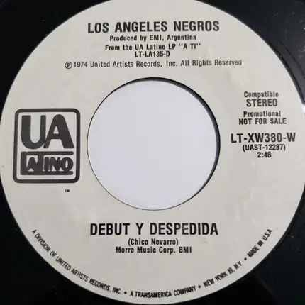 Los Angeles Negros - Dejenme Si Estoy Llorando