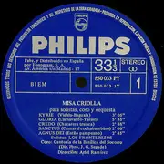 LP - Los Fronterizos , Cantoría De La Basílica Del Socorro , Padre Jesús Gabriel Segade , Ariel Ramirez - Misa Criolla / Misa Luba