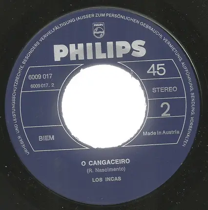 Los Incas - El condor pasa - O Cangaceiro