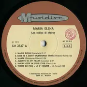 LP - Los Indios Di Mayas - Maria Elena