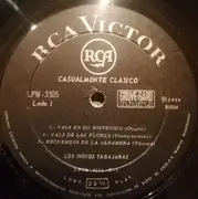 LP - Los Indios Tabajaras - Casualmente Clasico - Mono