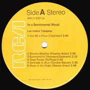 LP - Los Indios Tabajaras - In A Sentimental Mood