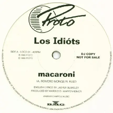 Los Idióts - Macaroni