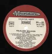 LP - Los Jairas - Folklore Bolivien